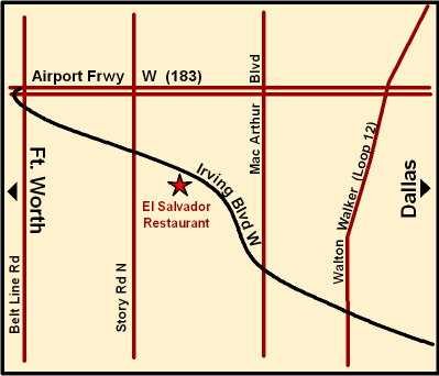san salvador airport map